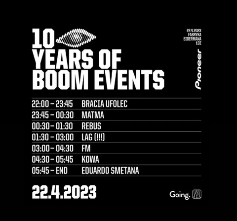 10YearsOfBoomEvents #3