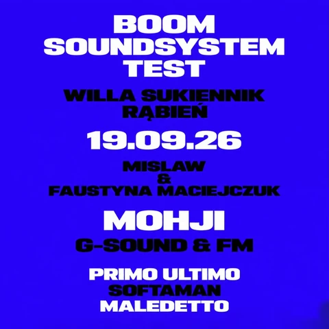 Boom Sound System Test Labirynt